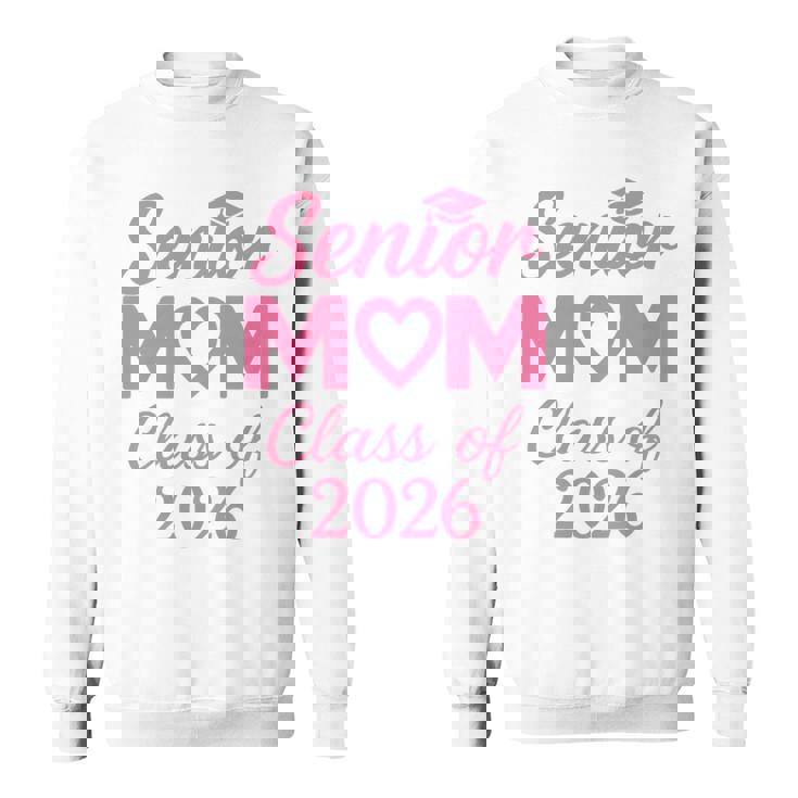 シニアママクラス 2026年 ピンク プラウド 卒業 母 卒業 長袖tシャツ スウェットシャツ