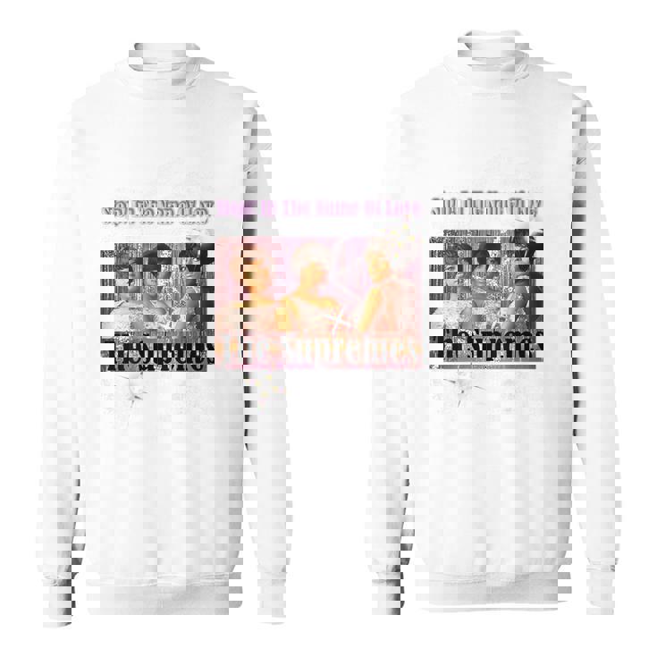 シュプリームス_004_Back Printed スウェットシャツ