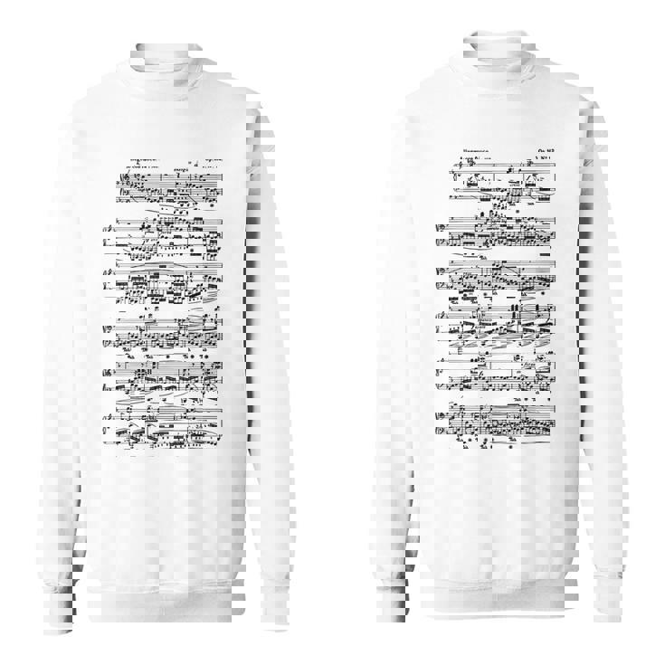 ショパン革命エチュードピアノピアニスト スウェットシャツ