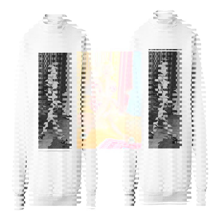 シンディ・ローパー Usポップシンガー 1993年 写真撮影 スウェットシャツ