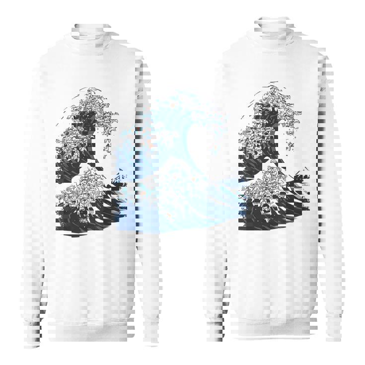 シーズーの偉大な波 スウェットシャツ