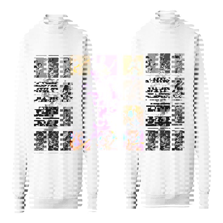 ジェフベック_005_Back Printed スウェットシャツ