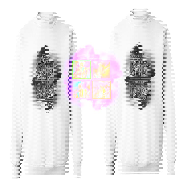 ジミヘンドリックス_004_Back Printed スウェットシャツ