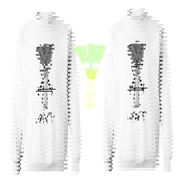 ジムでのトレーニングのための面白いネギフィットネスギフト スウェットシャツ