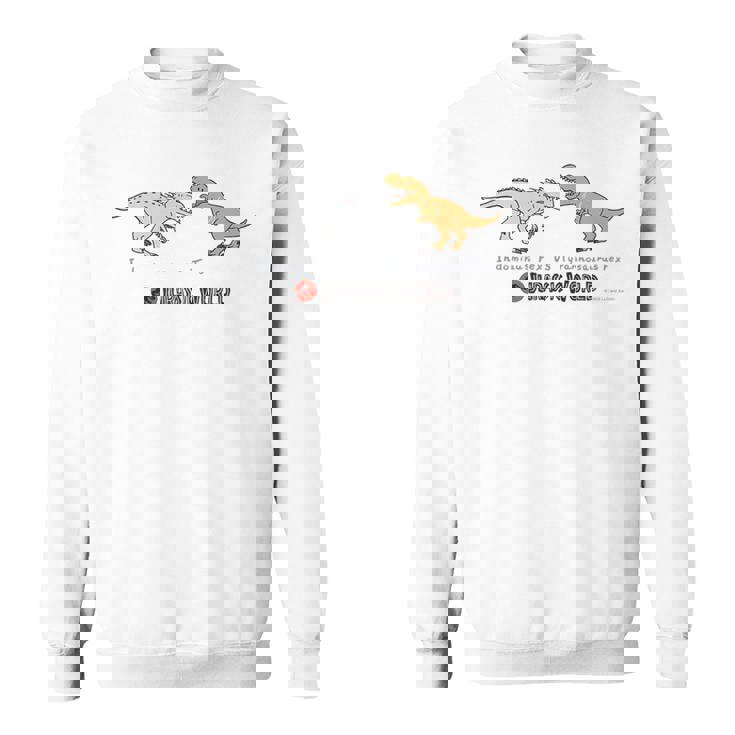 ジュラシック・ワールド インドミナスvsティラノサウルス Loose Illust スウェットシャツ