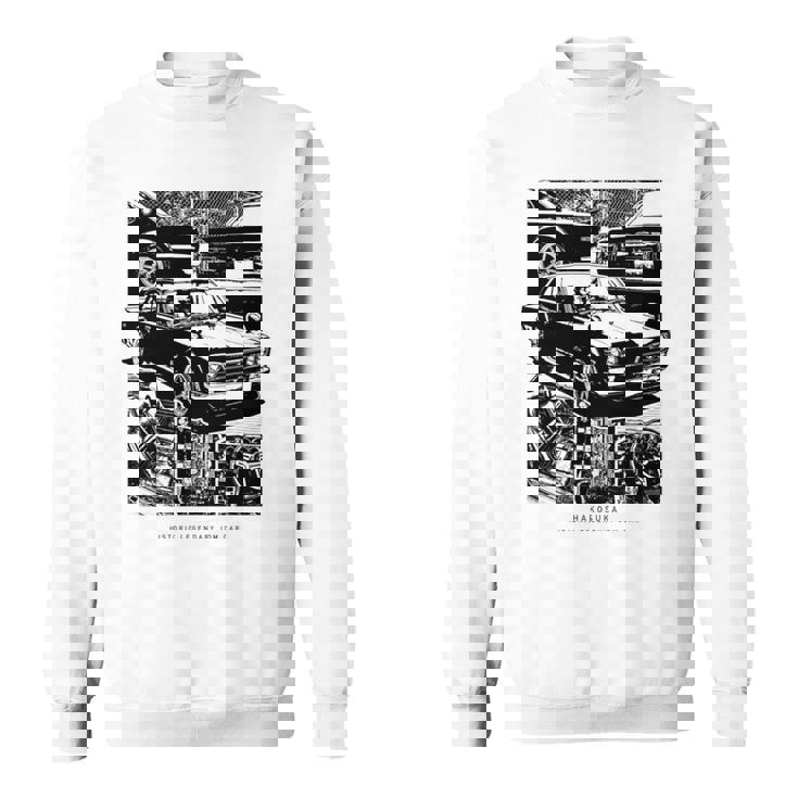 スカイライン ハコスカ ビンテージ スポーツカー ワイスピ ハードチューン グッズ 長袖tシャツ スウェットシャツ