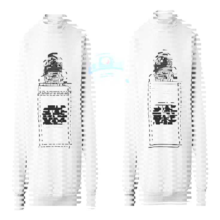 スターウォーズ R2-D2 ロゴポケット スウェットシャツ