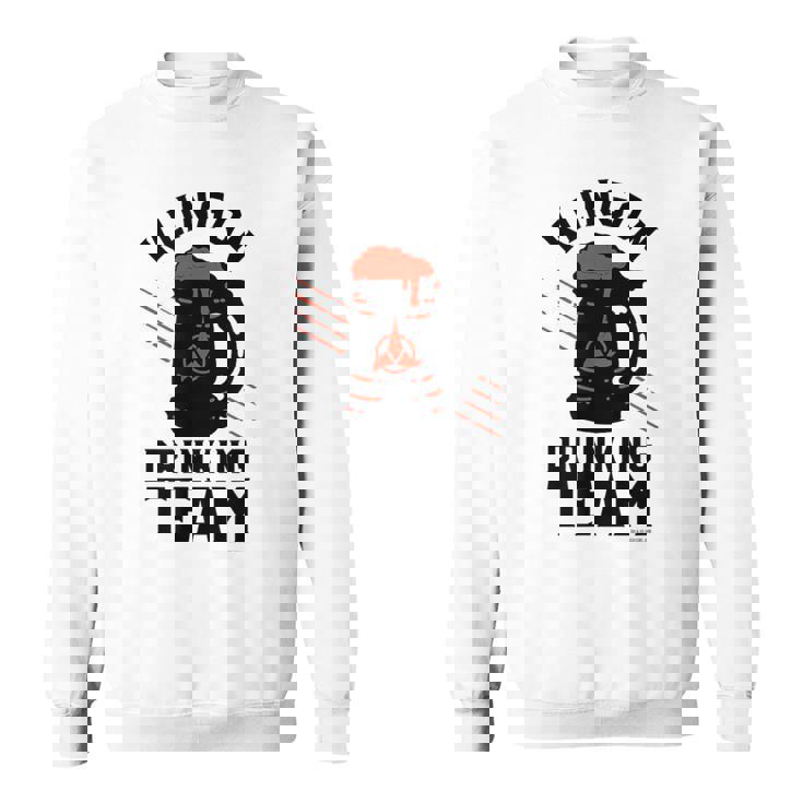 スタートレック クリンゴン ドリンキングチーム スウェットシャツ