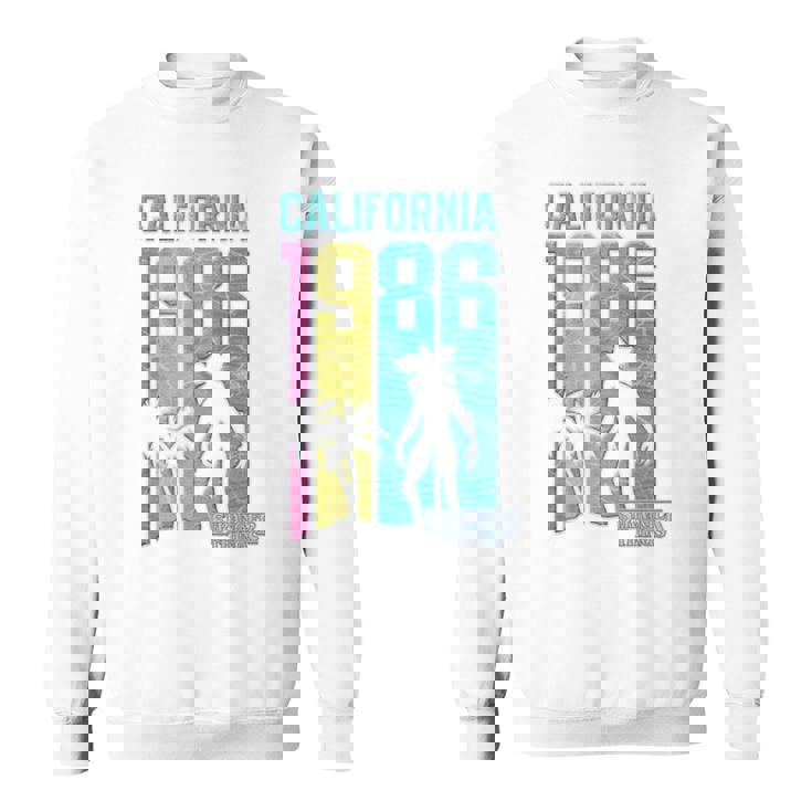 ストレンジャー・シングス デモゴルゴン カリフォルニア 1986年 ファン記念品 長袖tシャツ スウェットシャツ