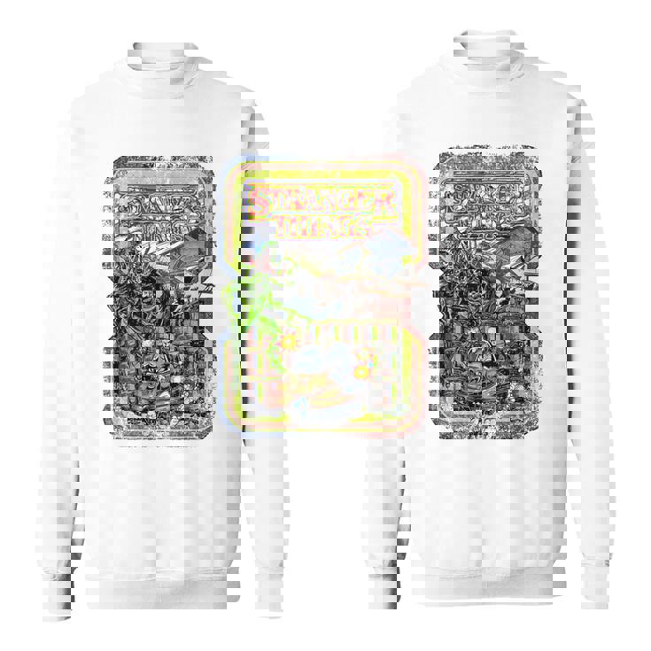 ストレンジャー・シングス プロモ コミック ホッパー デモゴルゴン ヴィンテージ 80年代 スウェットシャツ