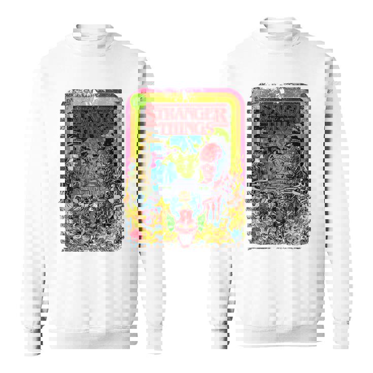 ストレンジャー・シングス プロモコミック ザ・パーティー ベクナ バトル レトロ 80年代 長袖tシャツ スウェットシャツ