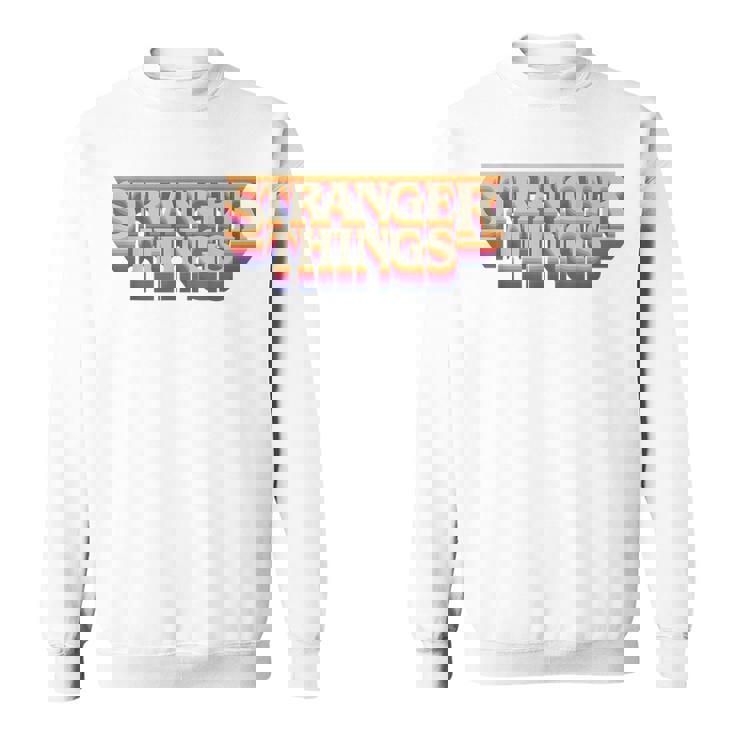 ストレンジャー・シングス ロゴ レトロ 旅行 ファン 記念品 スウェットシャツ