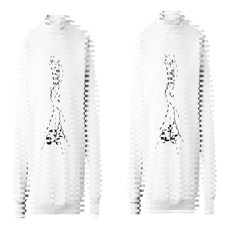 スペインのダンサーフラメンコダンサーオレ スウェットシャツ