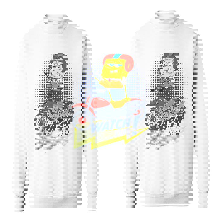 スポンジボブ スクエアパンツ スポンジボブ Watch This スウェットシャツ