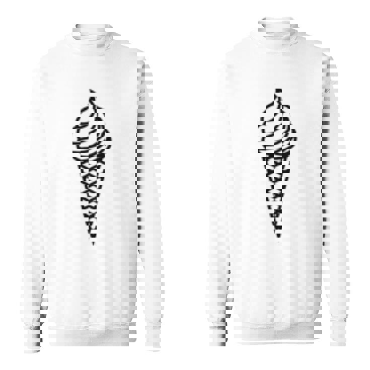 ソフトクリーム スウェットシャツ