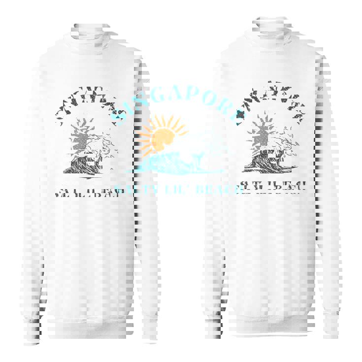 ソルティ リル ビーチ シンガポール 旅行 お土産 シンガポール スウェットシャツ