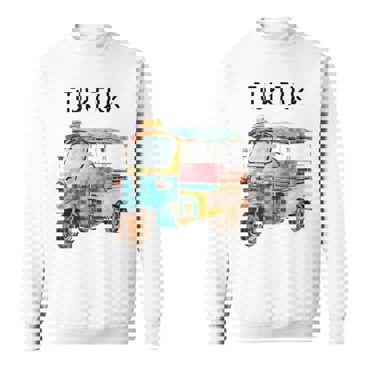 タイ トゥクトゥク バンコク スウェットシャツ