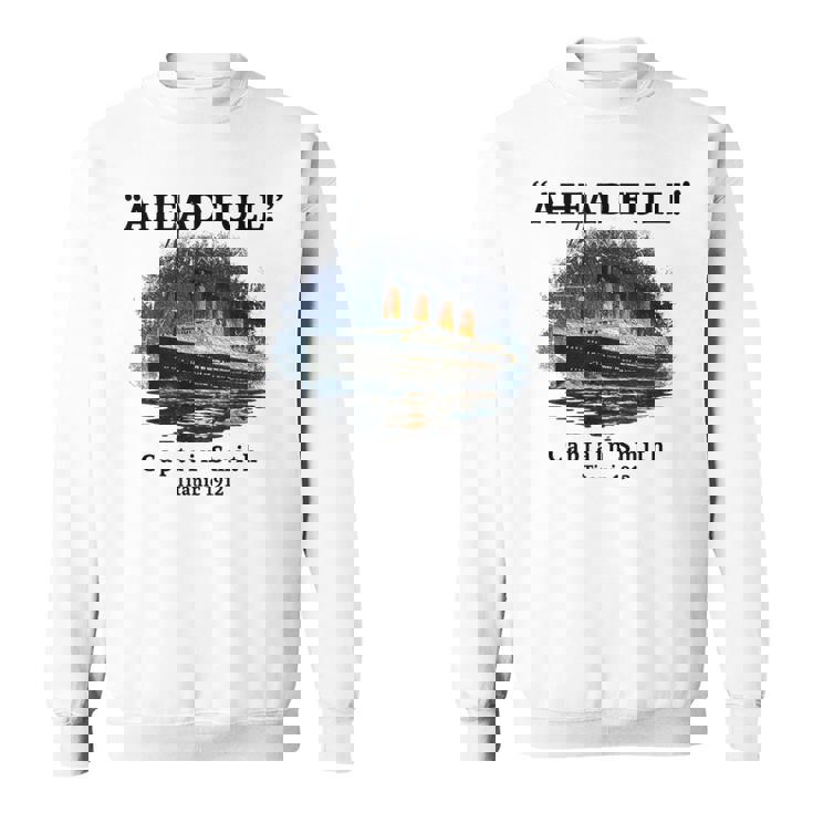 タイタニック・アヘッド フルクルーズ船 キャプテン・スミス 1912 タイタニック スウェットシャツ