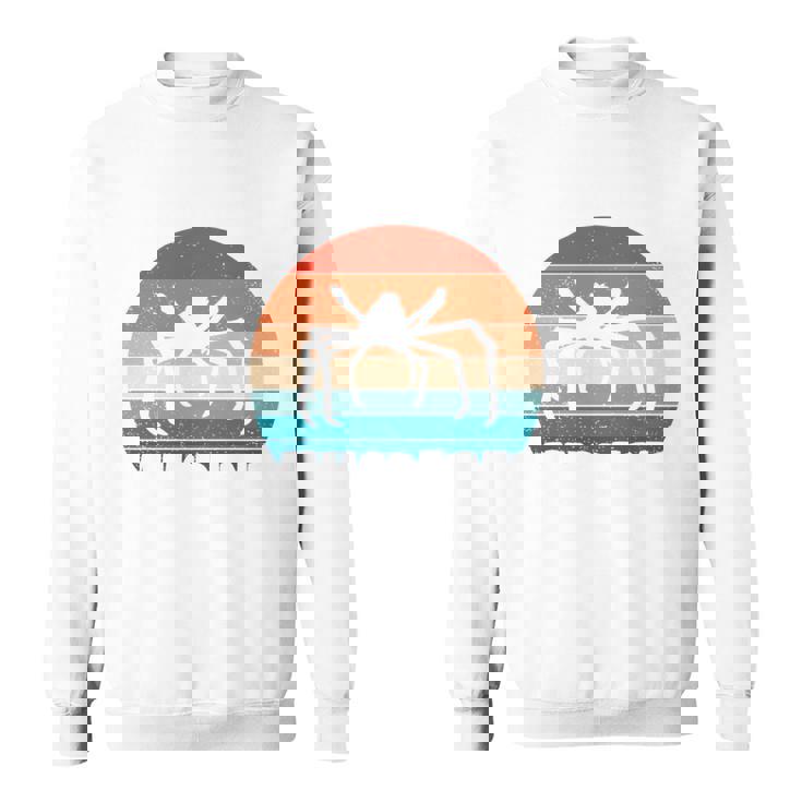 タカアシガニのささやき 海洋生物学者 長袖tシャツ スウェットシャツ