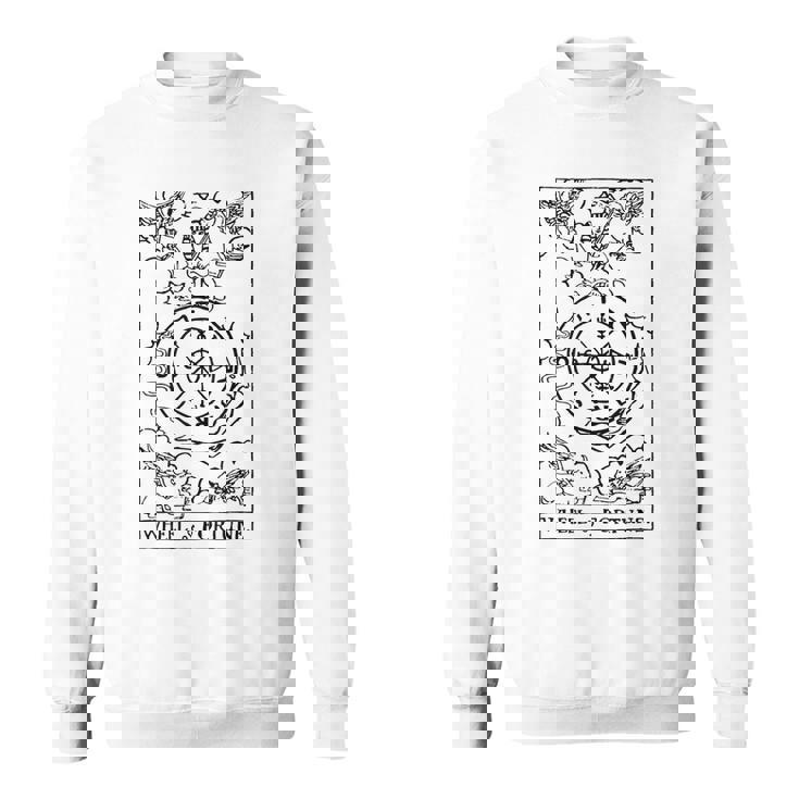 タロットカードホイール オブ フォーチュン タロット スウェットシャツ