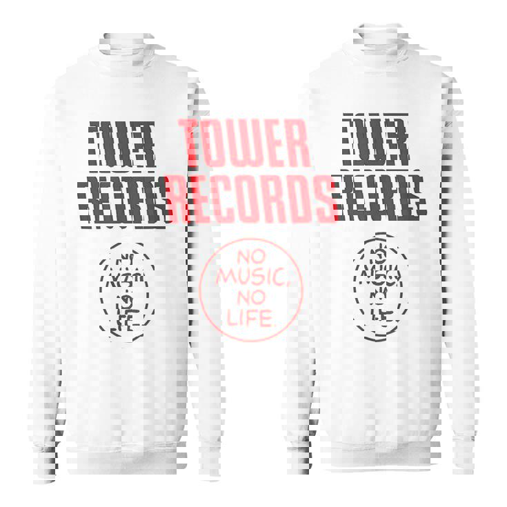 タワーレコード 音楽 レトロ ヴィンテージ 生活 スウェットシャツ