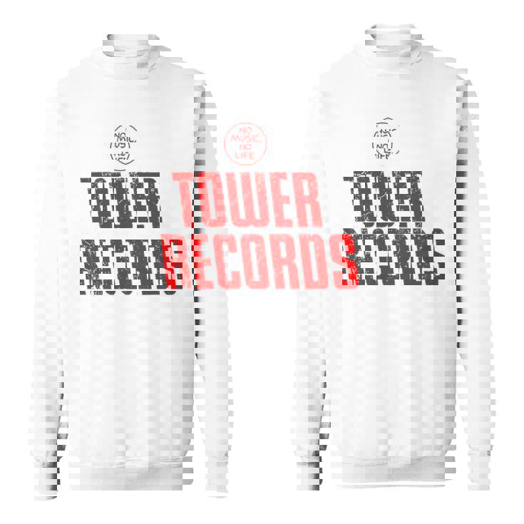 タワーレコードミュージック レトロ ヴィンテージ スウェットシャツ