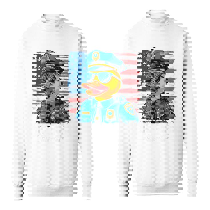 ダックパトロールファニーポリスダック スウェットシャツ