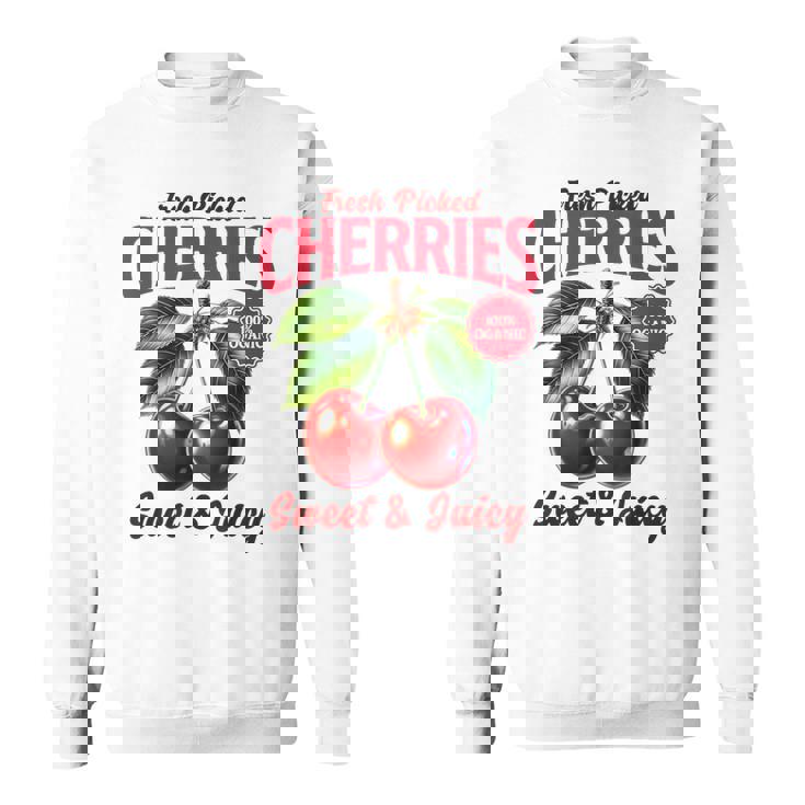 チェリーファーマーズマーケット フレッシュピックチェリー チェリー好き スウェットシャツ