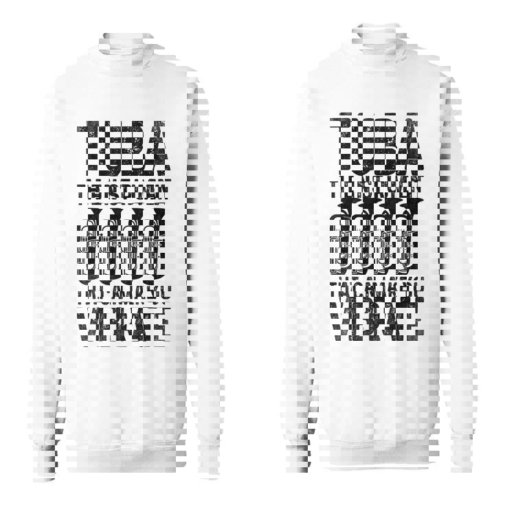 チューバ 振動させる楽器 ミュージシャン チューバ スウェットシャツ