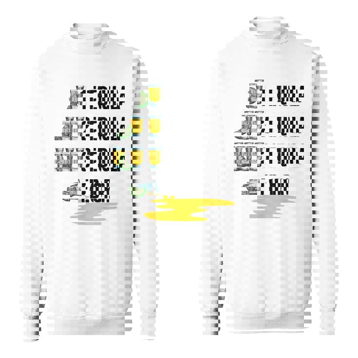 テキーラ 2 テキーラ 3 テキーラ フロア シンコ・デ・マヨ 飲料 スウェットシャツ