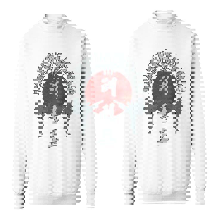 テコンドーサンライズ テコンドーファイター Tkdバックプリント スウェットシャツ