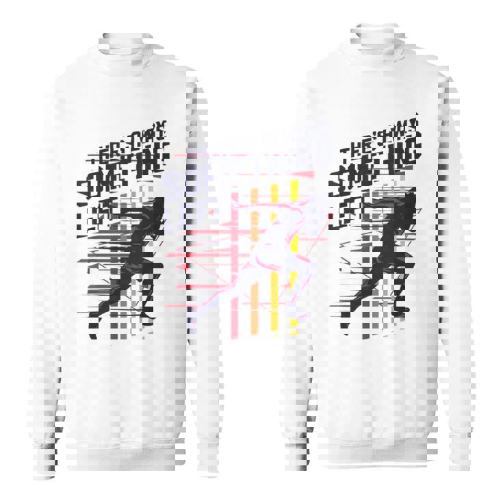 トラックアンドフィールド常に何かが残っている スウェットシャツ