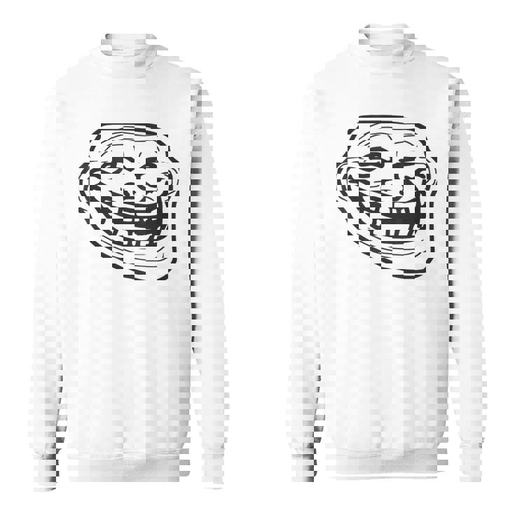 トロールフェイス スウェットシャツ