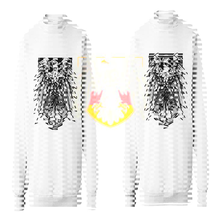 ドイツ鷲旗 ドイツ国旗 長袖tシャツ スウェットシャツ