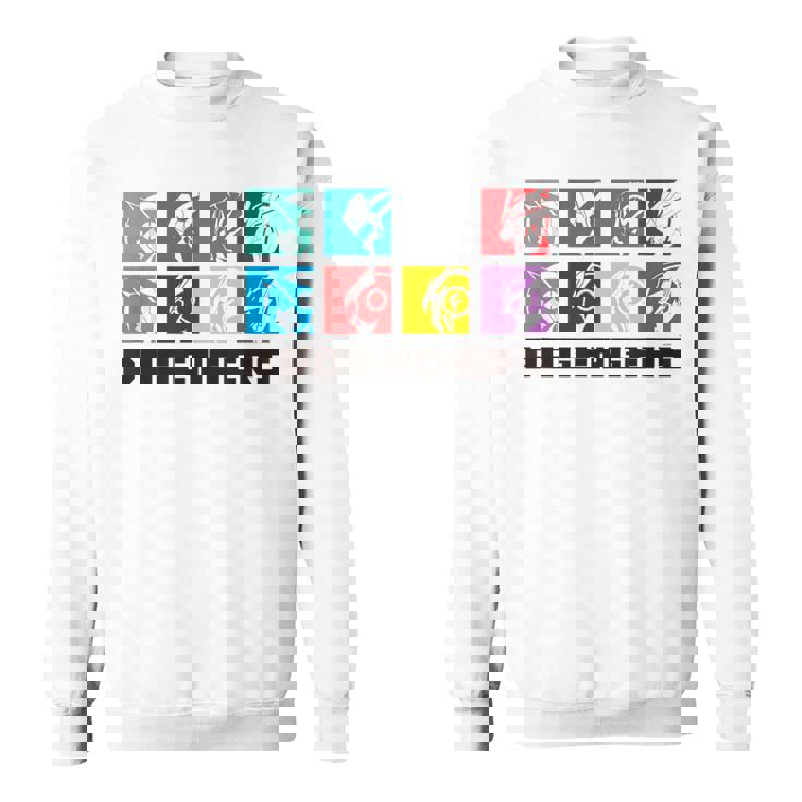 ドゲンジャーズ フェイスシルエット スウェットシャツ