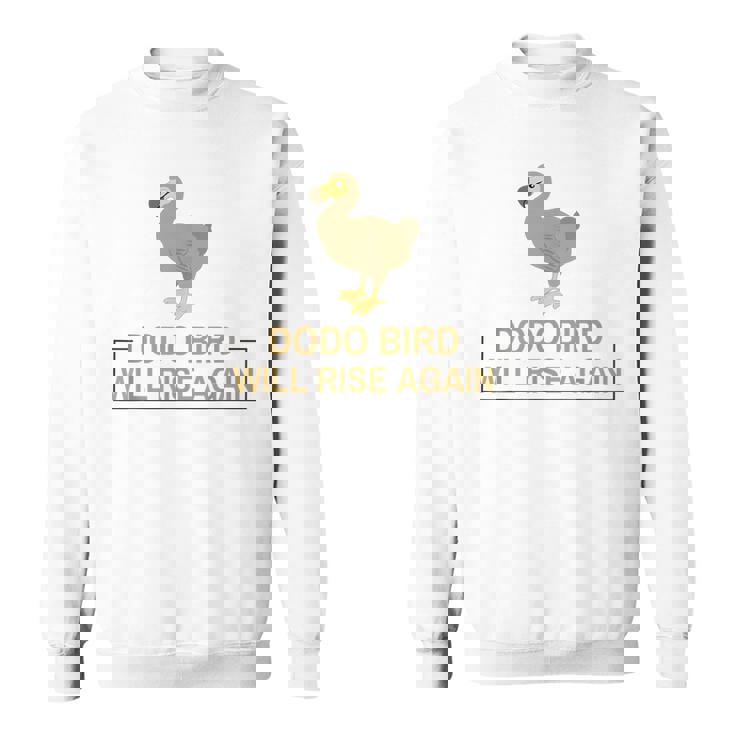 ドードー鳥は再び復活する 絶滅した飛べない鳥 スウェットシャツ