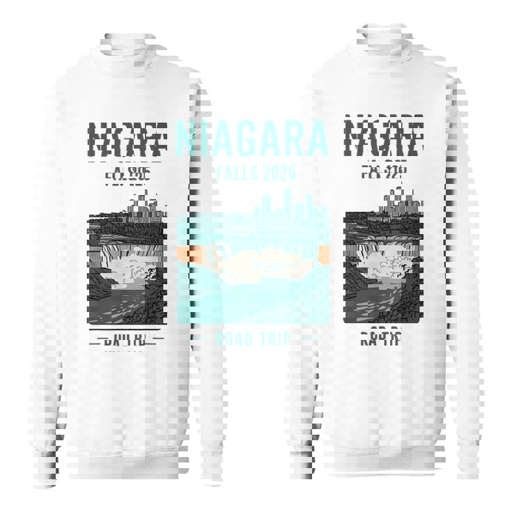 ナイアガラフォールズ ロードトリップ 2025 夏休み ナイアガラ スウェットシャツ