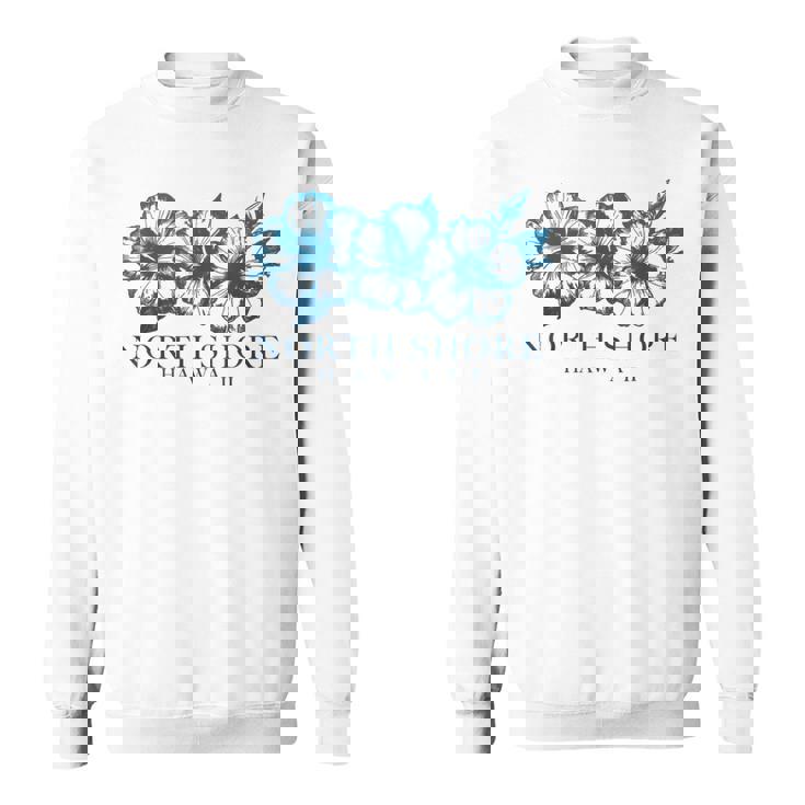 ノースショア ハワイ アロハ ハワイアン ハイビスカス サーファー ヴィンテージ スウェットシャツ