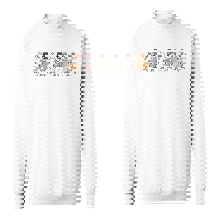 ノーブンチョウノーライフ 鳥好き 文鳥好き 文鳥の飼い主 おもしろ 可愛い ブンチョウ 文鳥 長袖tシャツ スウェットシャツ