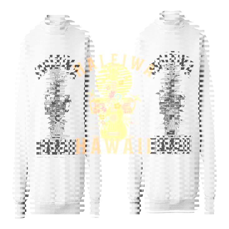 ハレイワ ハワイ ビーチ 夏休み スウェットシャツ