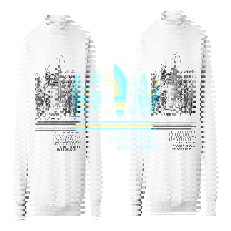 ハワイ ラハイナ マウイ サーフィン ハワイアン スウェットシャツ