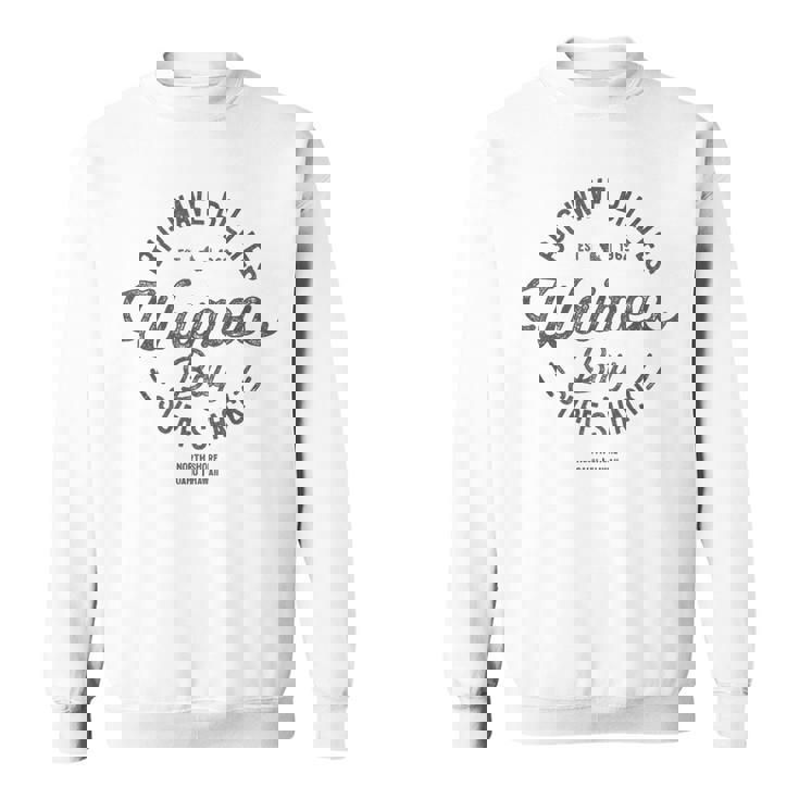 ハワイアンサーフデザインワイメアベイノースショアハワイバケーション スウェットシャツ