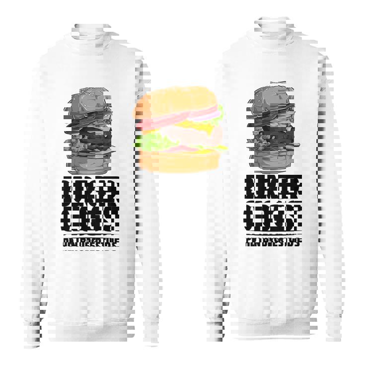 ハンバーガー研究 ハンバーガー 長袖tシャツ スウェットシャツ