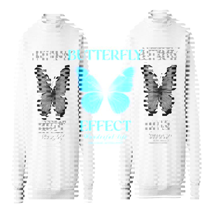 バタフライエフェクトtシャツ バックプリント テクノフェスティバル Tekk スウェットシャツ