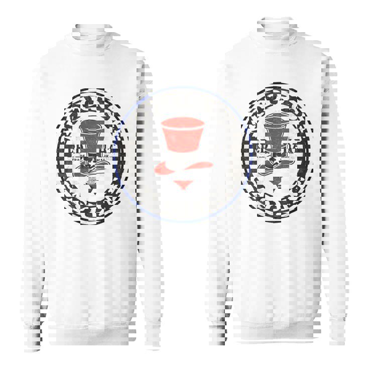 バックプリントのみ レトロ ビンテージ ガソリンスタンド レッドハット モーターオイル スウェットシャツ