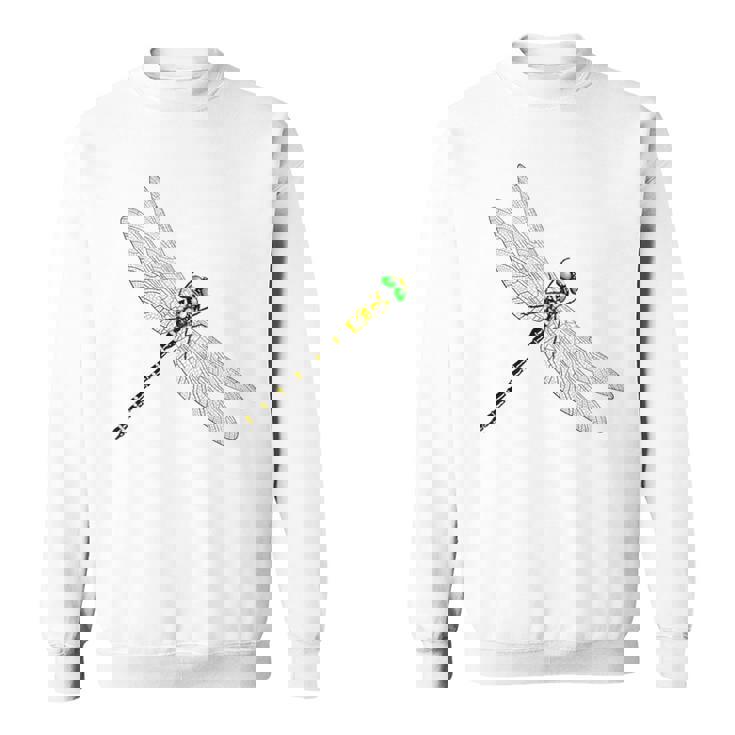 バックプリント鬼蜻蜓おにやんま オニヤンマ アウトドア Bbq キャンプ 虫 スウェットシャツ