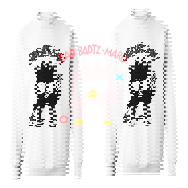 バッドバツ丸 まるばつジャッジ ライトカラー スウェットシャツ