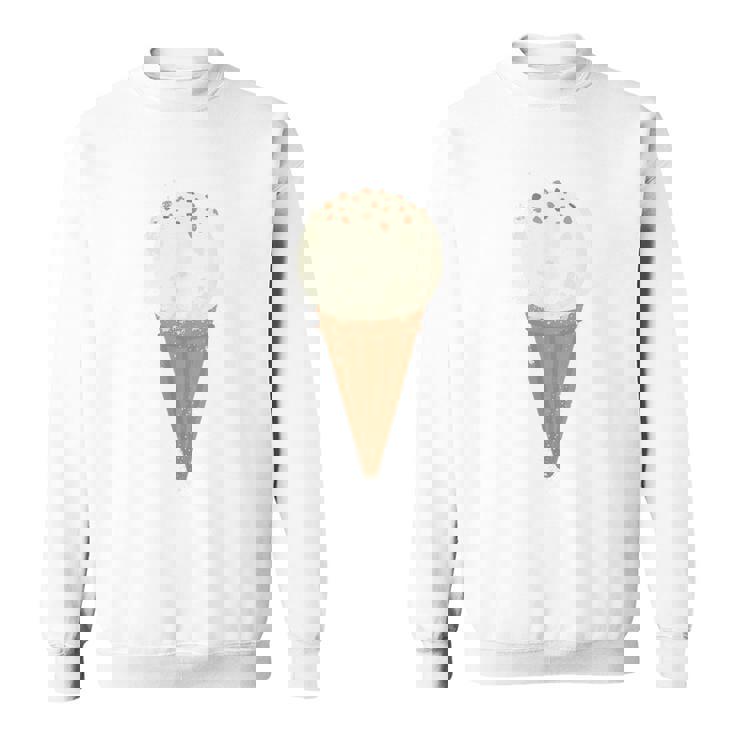 バニラアイスクリーム スウェットシャツ