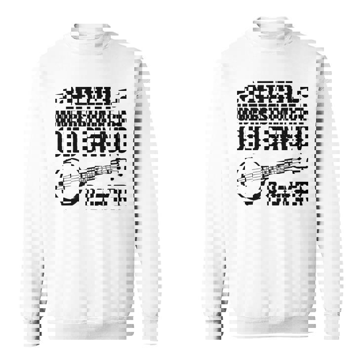 メンズ バンジョーじいさんバンジョーインストラクター スウェットシャツ