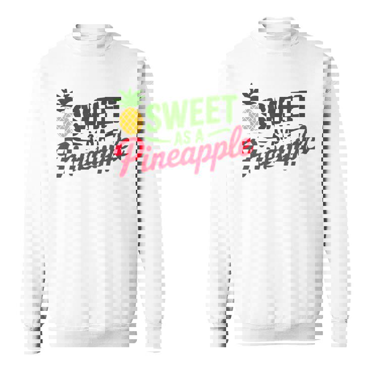 パイナップルのように甘い スウェットシャツ